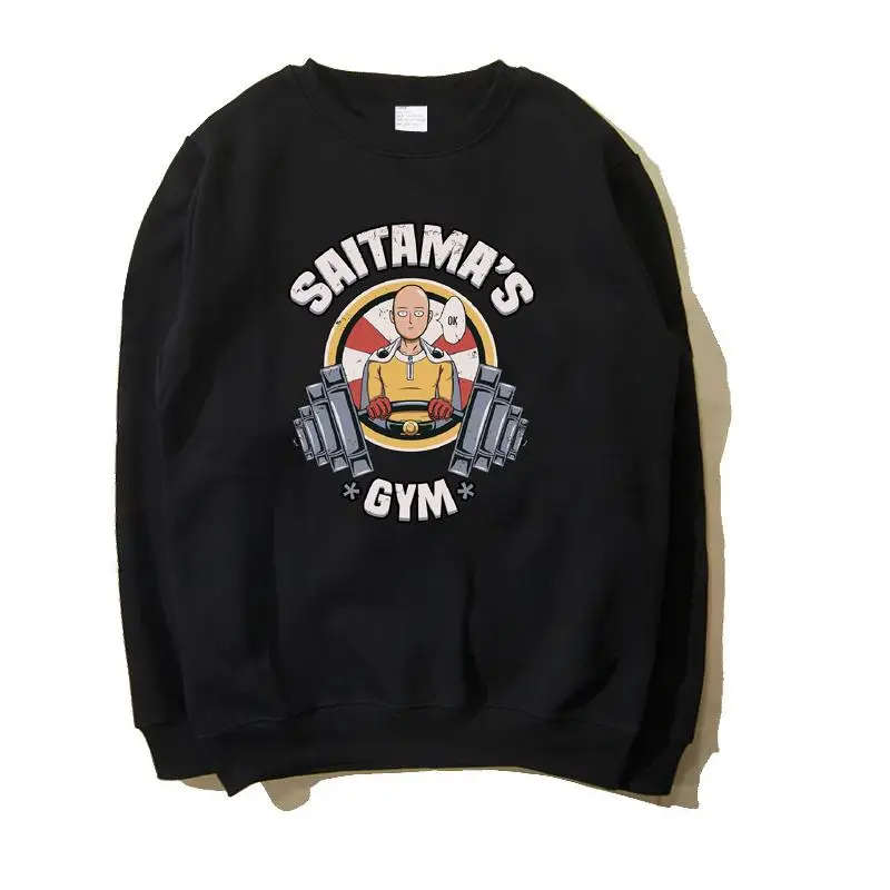 

Unisex Anime ONE PUNCH-MAN Saitama Pullover Hooded Sweatshirt Oppai Hoodies