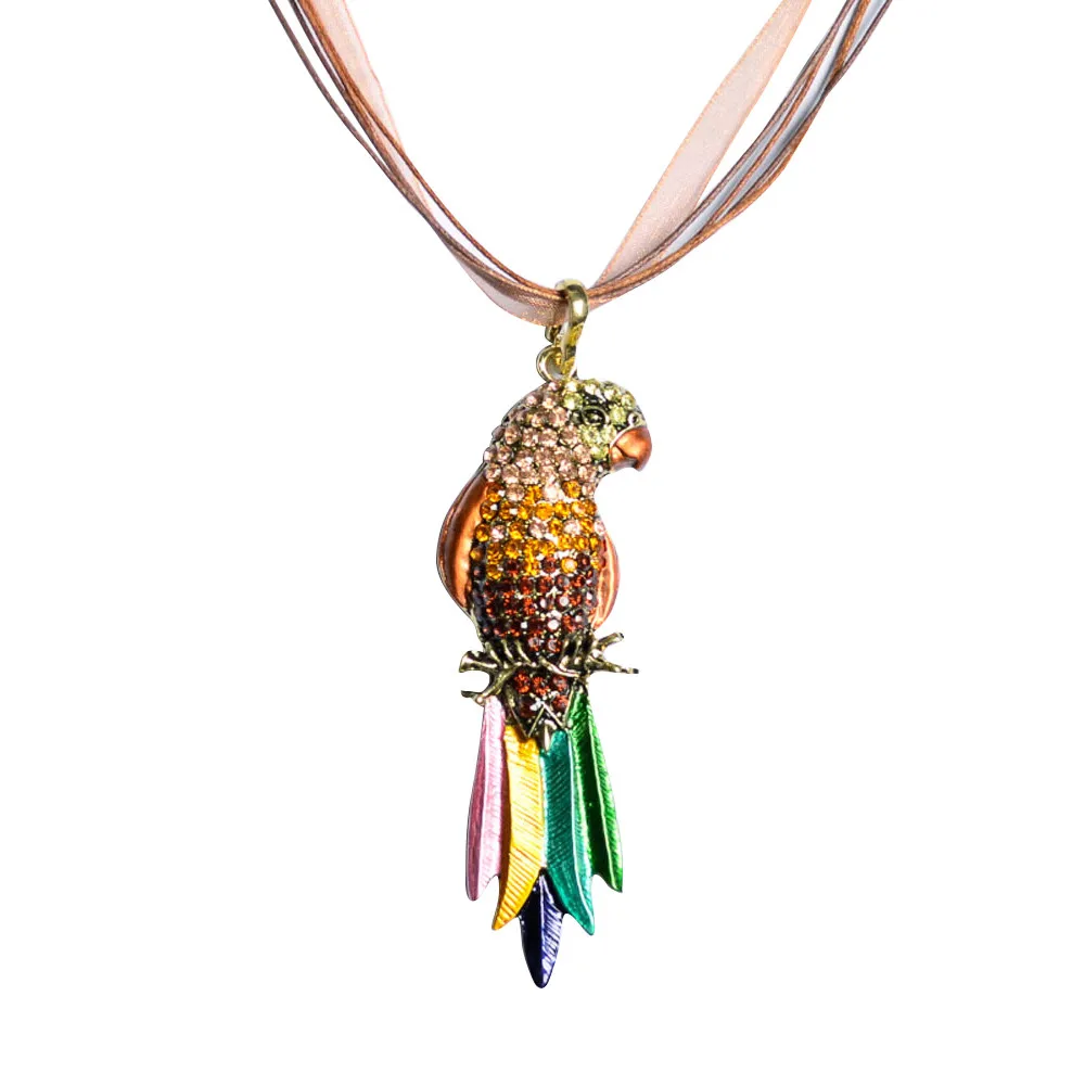 2018 длинный свитер Цепочки и ожерелья одежда с изображением птицы изысканная