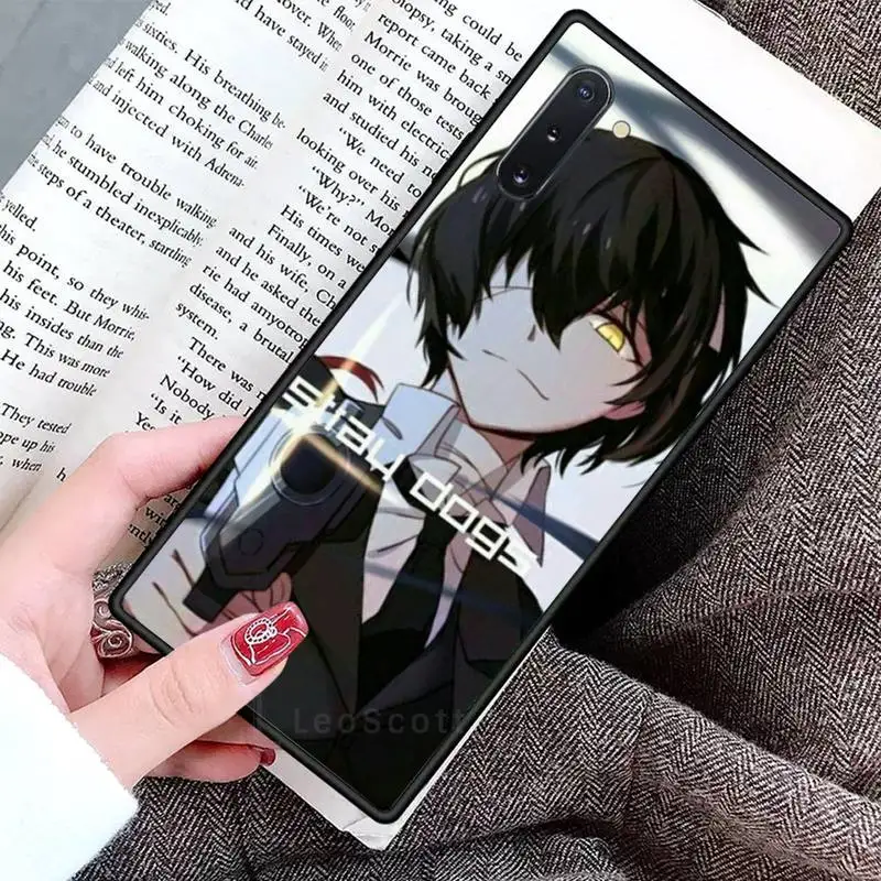 

Anime Bungou Stray Dogs Phone Cases For Samsung Galaxy S8 S9 S10 Plus S10E Note 3 4 5 6 7 8 9 10 Pro Lite cover