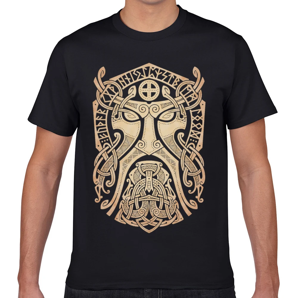 

Tops T Shirt Men thorgodmask Fashion White Geek Short Male Tshirt