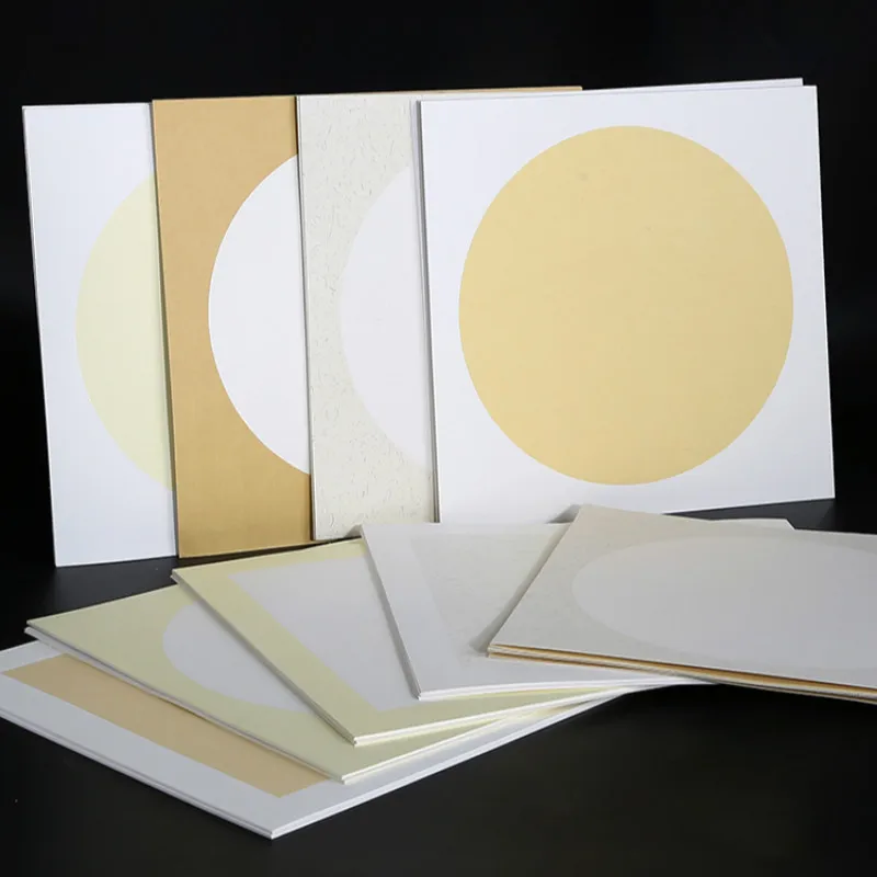 Квадратная бумага для риса картон письма рисования каллиграфии половинная Xuan