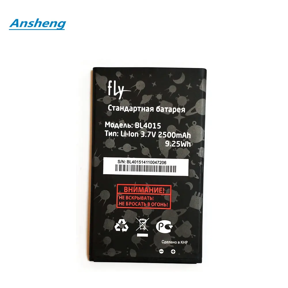 Высококачественный аккумулятор Ansheng BL4015 2500 мАч для смартфона Fly IQ440 | Мобильные