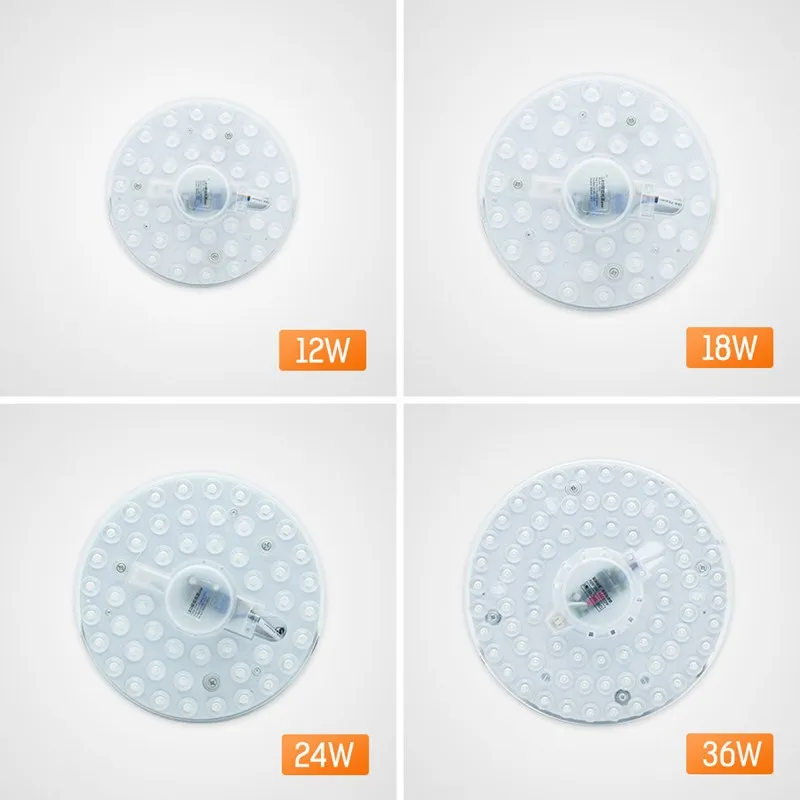 12/18/24/36 шт. светодиодный потолочный светильник AC220V Вт размер 115/140/155/190 мм зона