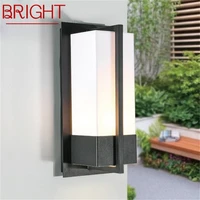 bright outdoor wall light sconces led lamp waterproof classical home decorative for porch