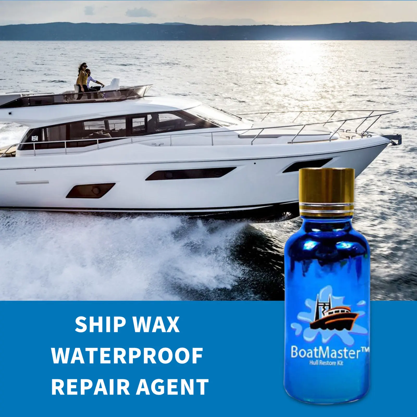 Корпус лодки краска ремонтный воск Водонепроницаемый Анти-выцветание