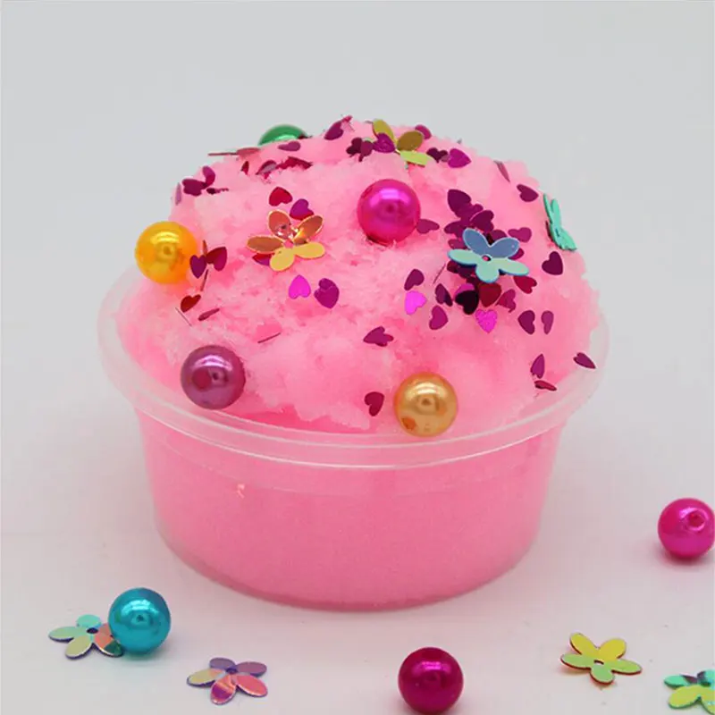 Антистрессовые игрушки красивый цвет смешивание облачной слизи шпатлевка