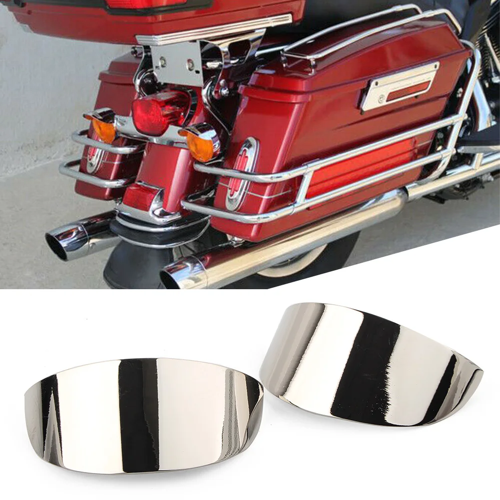 

Motorbikes Rear Turn Signal Visors Indicator Lamp Cover For Harley Touring Electra Glide Road King 1986-2017 FLHT & FLSTC FLHTCU
