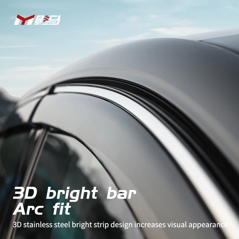 

For Volkswagen Golf 8 special Windows visor 2021 MK8 RLINE modified window eyebrow rain shield decorative car accessories