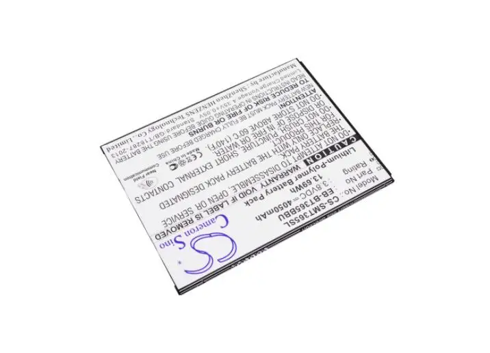 Cameron sino 4050 мА/ч батарея для Samsung Galaxy Tab Active 2 8 0 LTE SM T365F0 T395N|Цифровые аккумуляторы| |