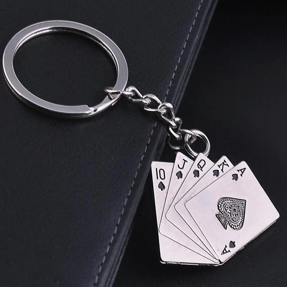 Модная и новая подвеска с покерной тематикой в Лас Вегасе брелок для ключей
