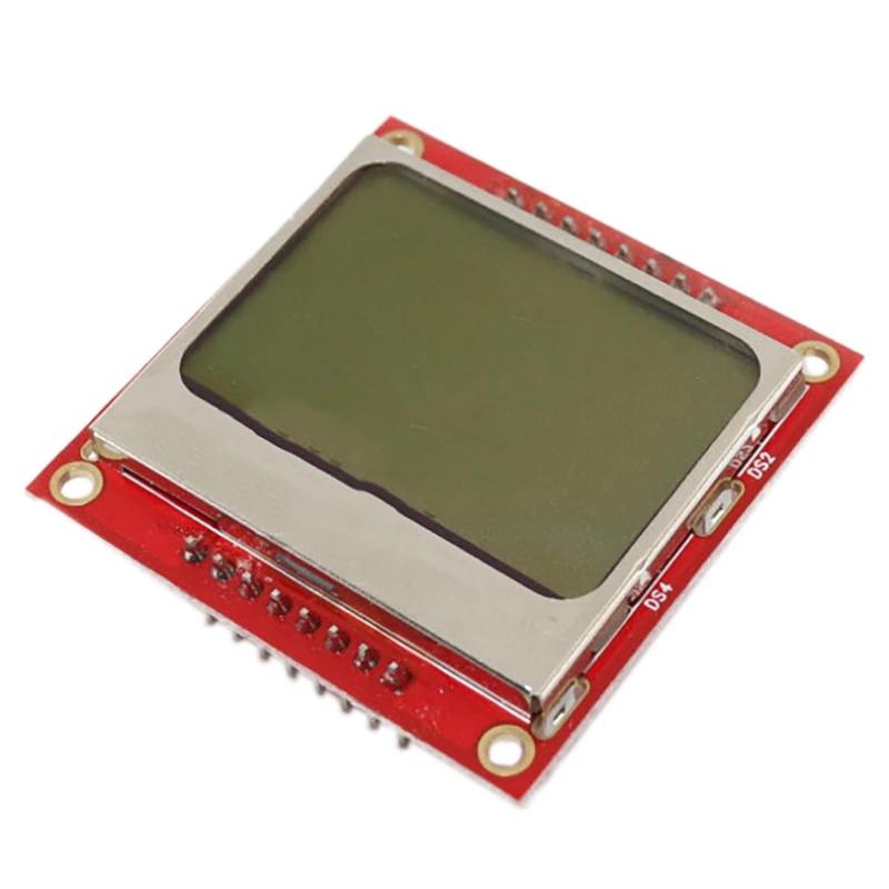 

LCD Display Module 84X48 Pixel Screen For MCU Development Board Compatible With 3310 5110 6110