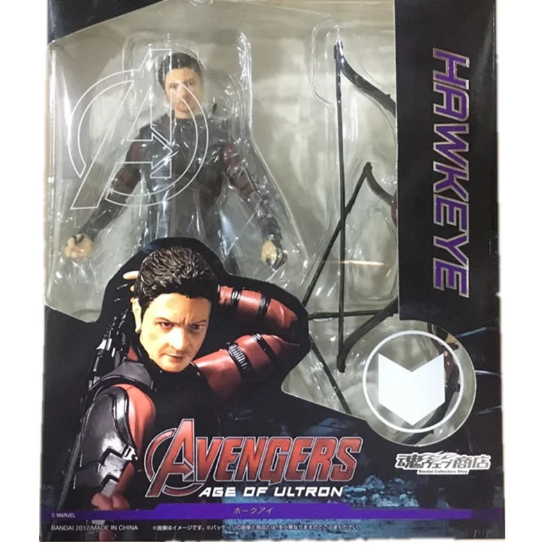 

Marvel Anime Action Figures Hawkeye Figurine 6 Inches Adult Toys for Children
