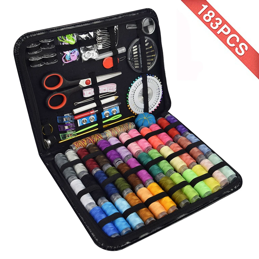 Швейная коробка 68 183 шт. многофункциональный дорожный набор для шитья сумка