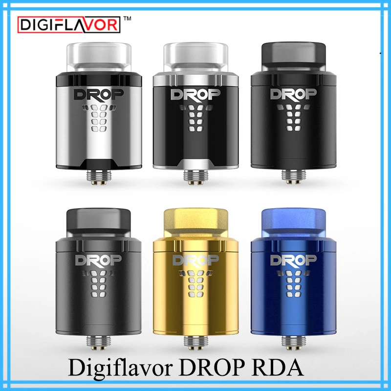 Оригинальный бак для электронной сигареты Digiflavor Drop RDA BF squonk 510 pin 24 мм большой пост