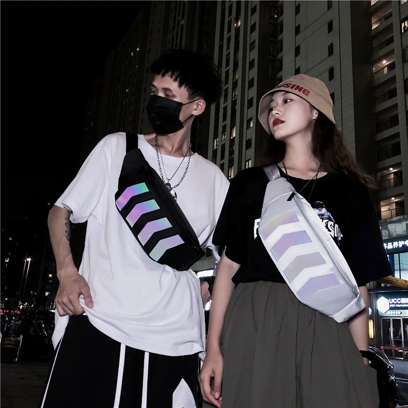 

Oxford Canvas Waist Bag Crossbody Bags for Women's 2021 Sports Girls Travel Running Waist Packs Belt Pocket Fanny pack Hip Bag