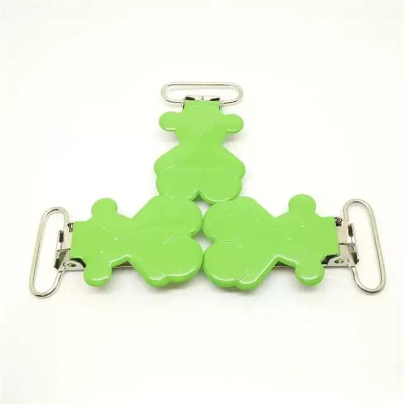 

20pcs 1 metal suspender clips new suspender clips for baby