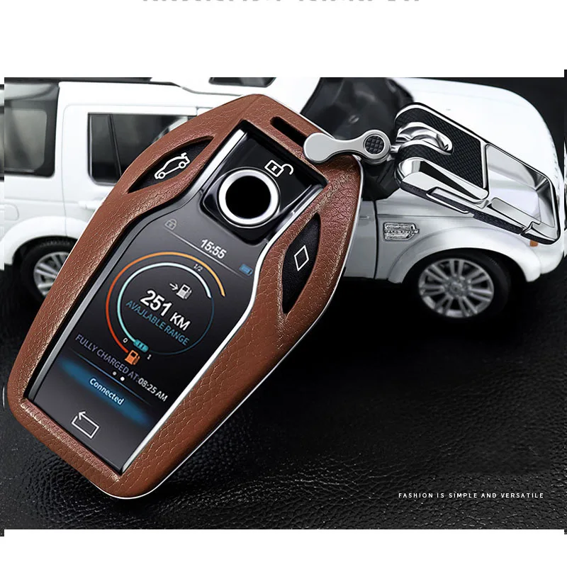 Чехол для автомобильного ключа чехол bmw 7 Series i8 730li 740li 750li 2017 2018 5 G30 X3 ЖК
