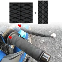 motorcycle universal heat shrinkable grip cover non slip rubber grip glove for bmw r1250gs r1200gs lc adv f750gs f850gs f900r