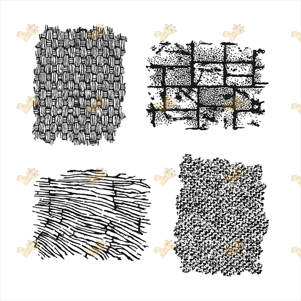 

NATURAL TEXTURES HOST Background Stamps for DIY Scrapbooking Album Paper Cards Decorative Crafts Embossing Die Cuts