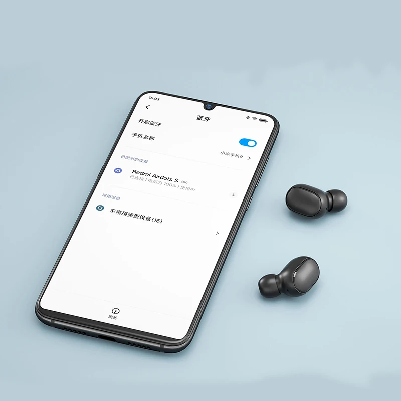 Фото Глобальная версия Xiaomi Redmi Airdots TWS Bluetooth наушники стерео бас 5 0 с микрофоном громкой Глобальная версия Xiaomi Redmi Airdots TWS Bluetooth наушники стерео бас 5 0 с микрофоном громкой