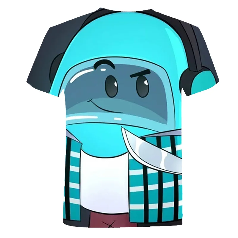 

Game Among Us 3D Printed T-shirt Short Sleeve 2020 new Kids Boys Girls Casual Tops Tees Toddler Children Colorful Camiseta
