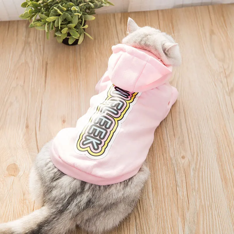

Cat clothes pet autumn and winter tide funny cute short milk cat Teddy clothes cat autumn and winter pet clothes BB5FY007