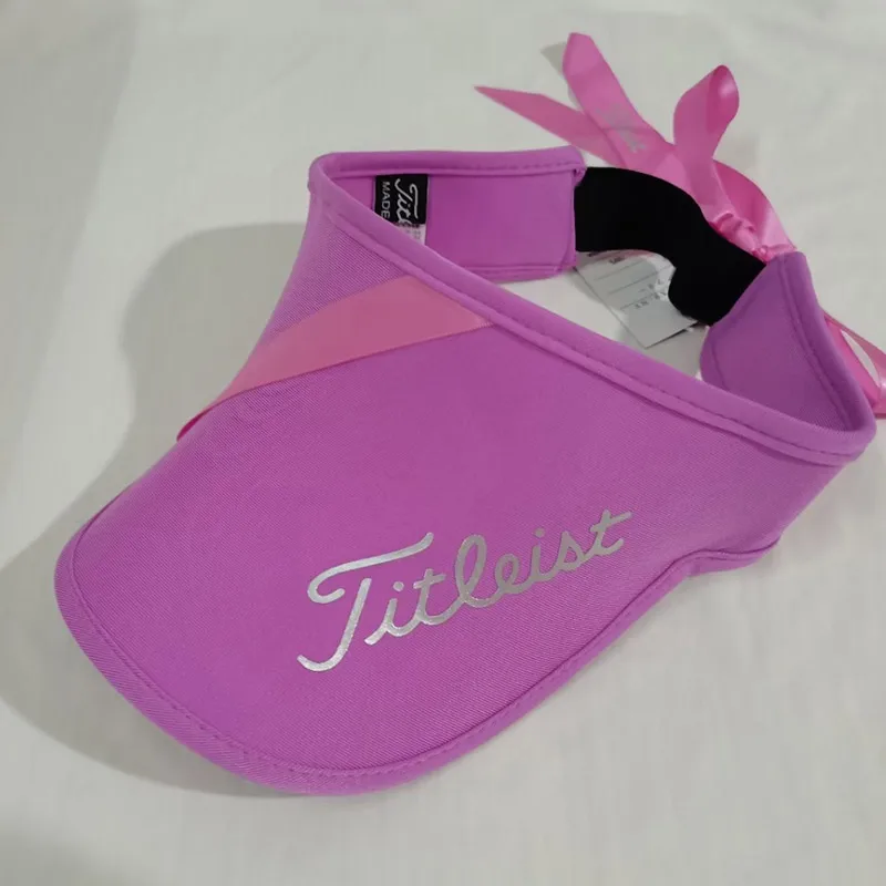 Женская кепка для гольфа верхняя шляпа с бантом солнцезащитный козырек