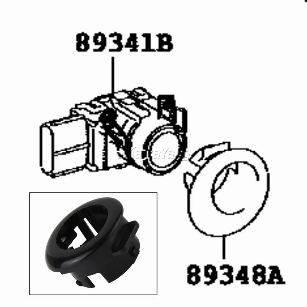 Кронштейн датчика парковки PDC Держатель для Toyota Lexus 89348-28090 8934828090 - купить по