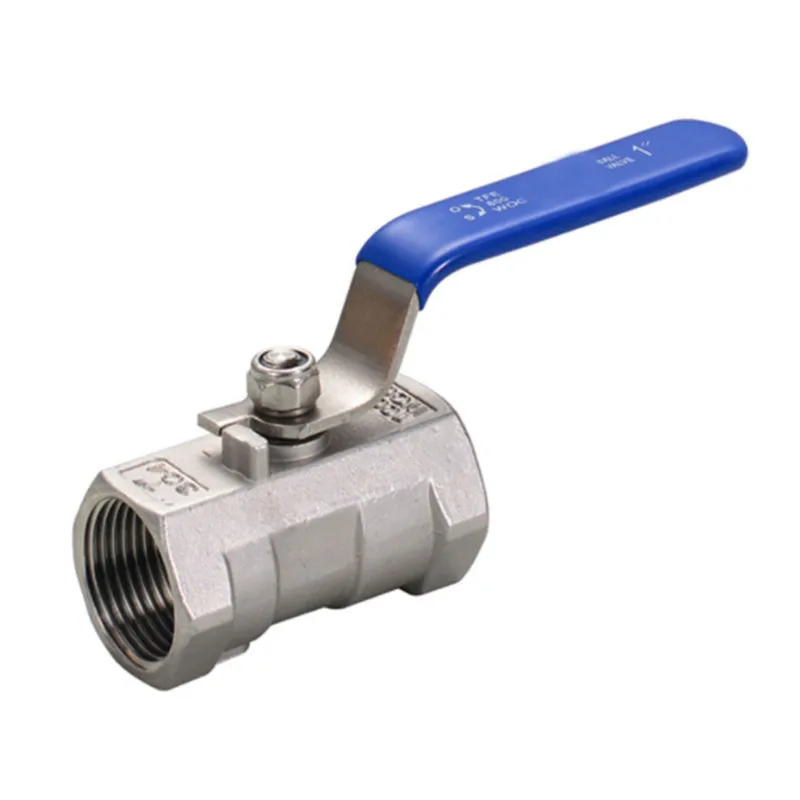 

1/2" 3/4" 1" 304 Stainless Steel Ball Valve Female Straight 1-pieces Full Ports Irrigation Pipe Fittings