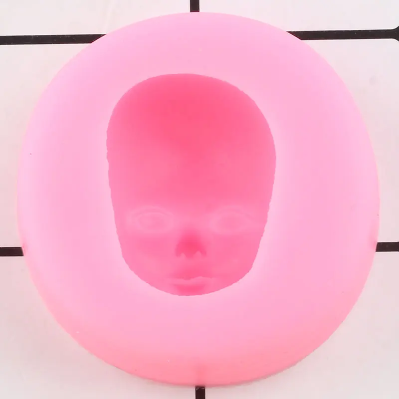 Детская силиконовая форма для лица инструменты украшения тортов из мастики