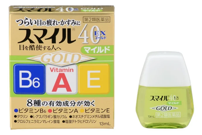 Smile40EX e ye drops снимает усталость Сделано в Японии Cool 5|Устройство для ухода за кожей