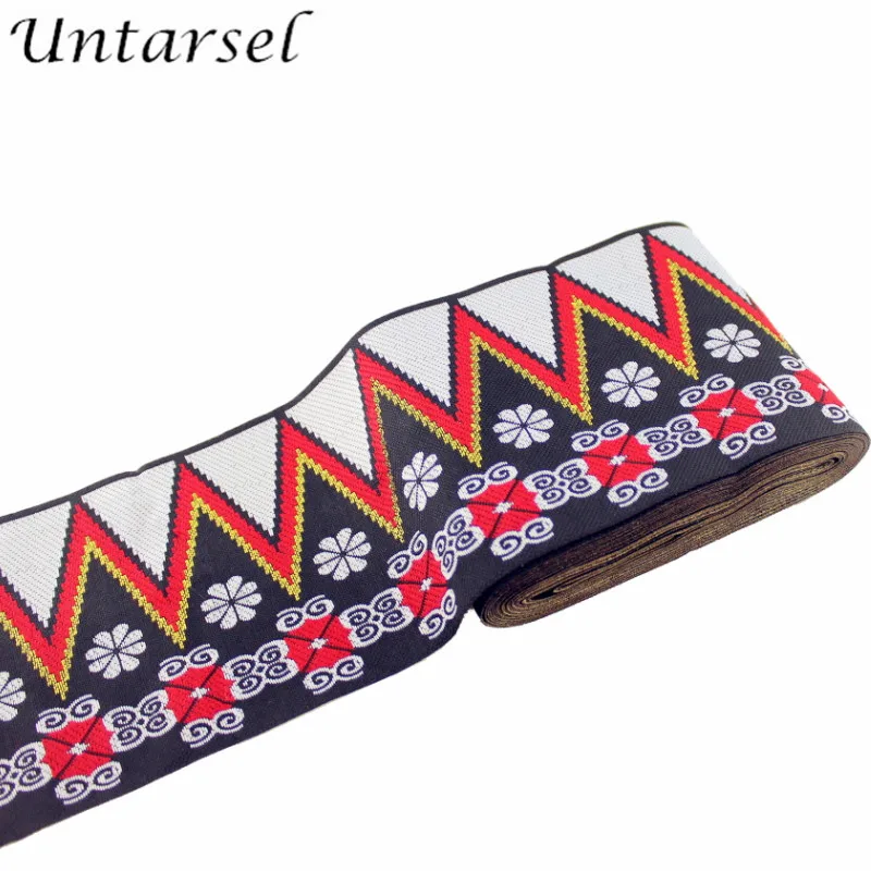 Новый дизайн широкий этнический костюм untarsel из полиэстера тесьма для рукоделия