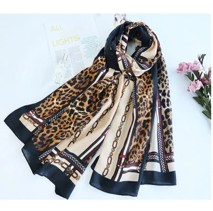 Женская обувь с принтом шарф Цепи Шарфы принтами для девочек коричневое