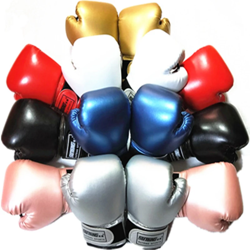 

Kids Children Boxing Gloves Professional Flame Mesh Breathable PU Leather Flame Gloves Sanda Boxing Training Glove 3-12Y Kids
