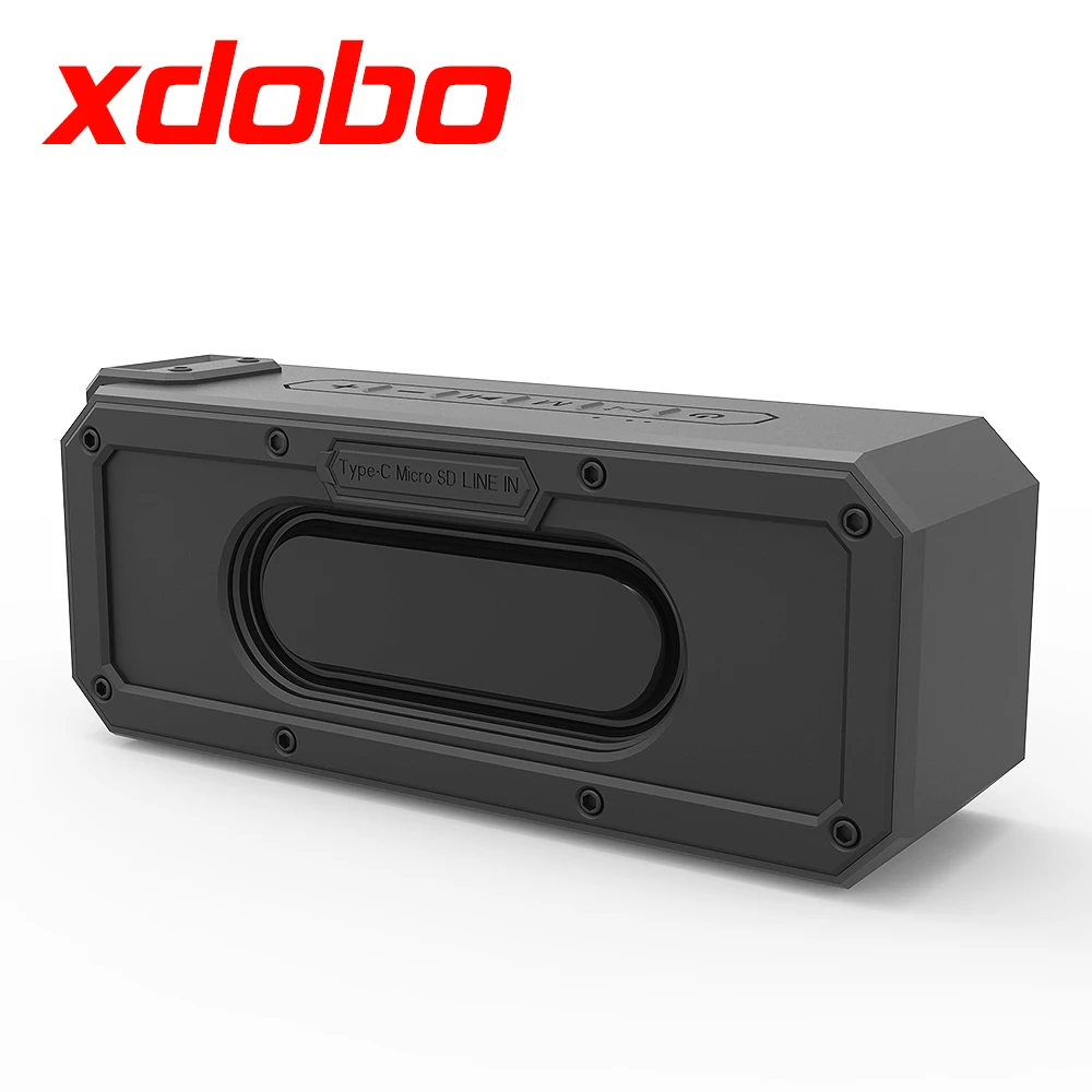 XDOBO X3 портативные Bluetooth колонки с сабвуфером беспроводные TWS водонепроницаемые IPX7