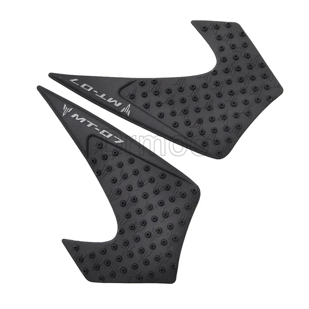 

Motorcycle 1 Pair Protector Anti Slip Tank Pad Sticker Gas Knee Grip Traction Side Decal Cover For Yamaha MT07 2013-2016