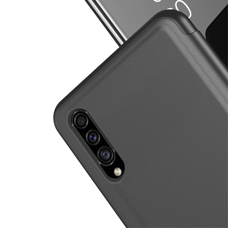 Умный зеркальный чехол-книжка для samsung Galaxy A10E A2 A20E A40 A50 A6S A60 A70 A8S A80 A90 A3 A5 A7 A9 Pro A5 A6 A8 плюс крышка