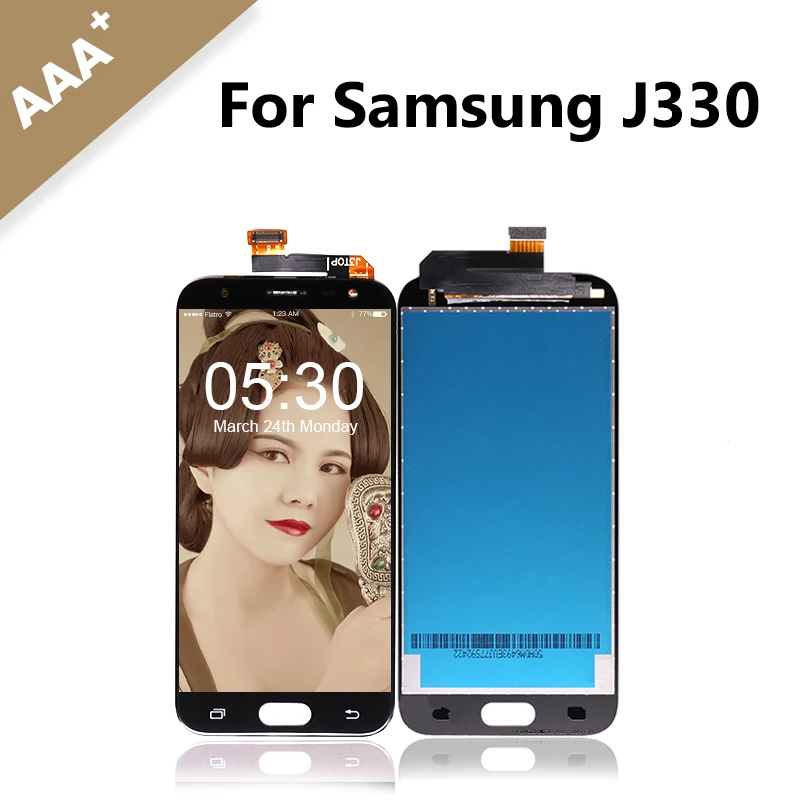10 шт./лот ЖК дисплей для Samsung Galaxy J3 2017 J330 сенсорный экран дигитайзер сборка