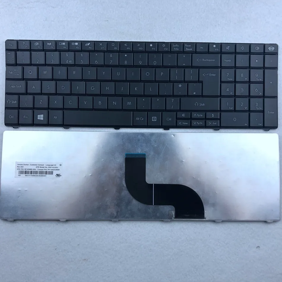Клавиатура для ноутбука GATEWAY Packard Bell Easynote EN TE11BZ TE11HC TE11HR TM87 TM82 NEW91 NE56R NE51B P5WS6 NE71B NE56
