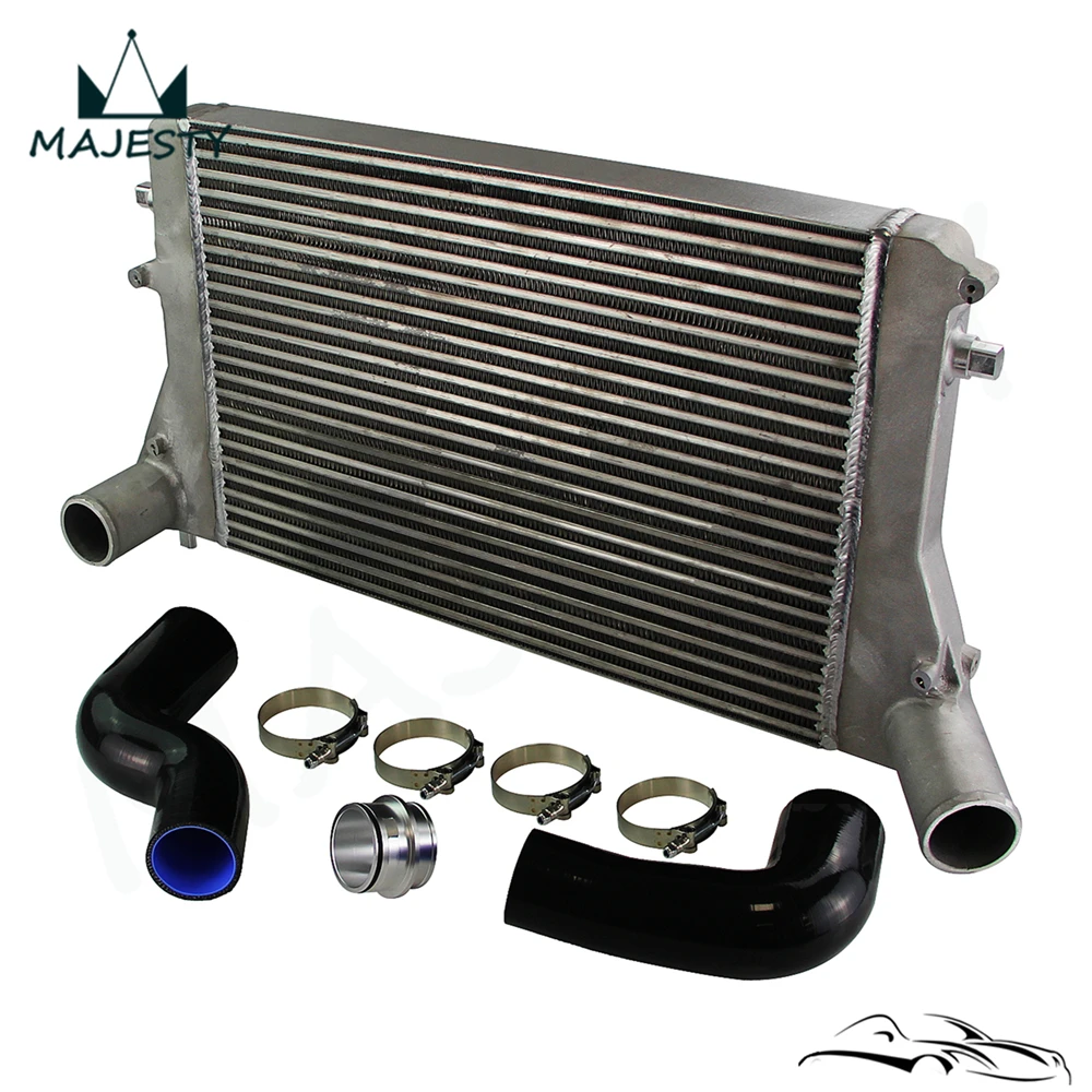 Интеркулер + силиконовый шланг/труба/трубопровод (Версия 2) Наборы для VW 06 10 GTI Golf