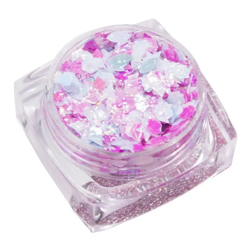 Блестящая пудра для тела блестящая разрывные кроты наклейки со вспышкой