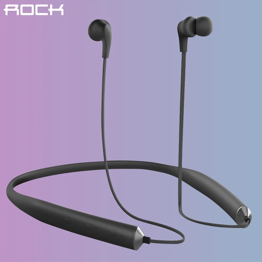 Беспроводные Bluetooth наушники с шейным ободом для спорта велосипеда