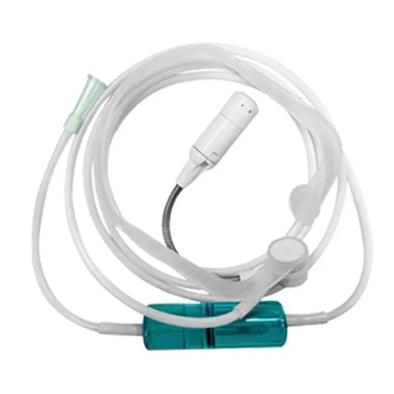 

New Headset Nasal Type Oxygen Cannula 2m Silicone Straw Tube Concentrator Generator Inhaler