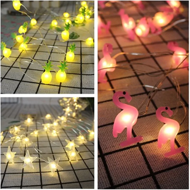 

2m 20leds Copper Wire String Lights Garland Christmas Decorations for Home Room Decor Navidad Fairy Lights Natal New Year Gift