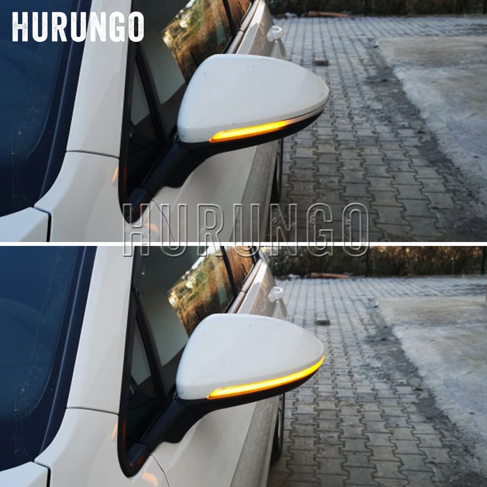 Для Mercedes Benz V W Golf 7 GTI7 MK7 R MK7.5 TouranL светодиодные боковые светильник динамический