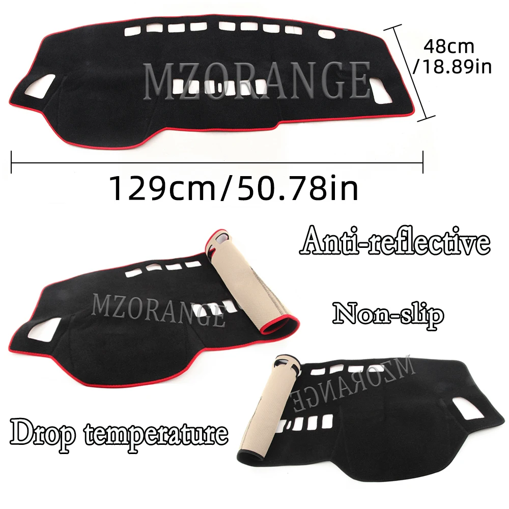Крышка приборной панели автомобиля для Nissan Tiida C11 2007 2008 2009 2010 2011 коврик