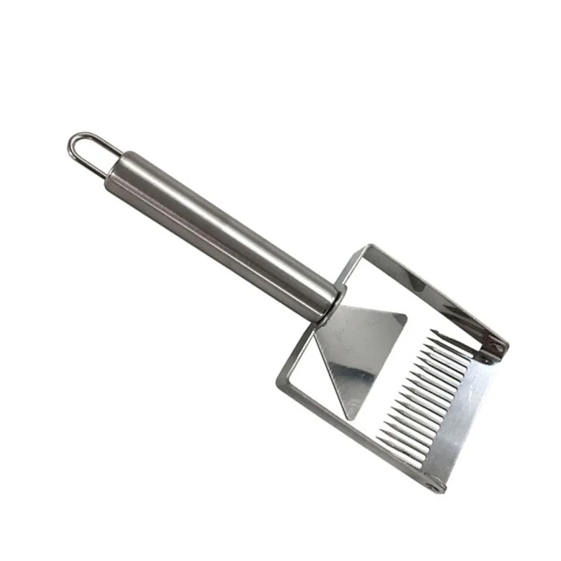 Вилка из нержавеющей стали с иглой для меда скребок нарезания сотовой расчески