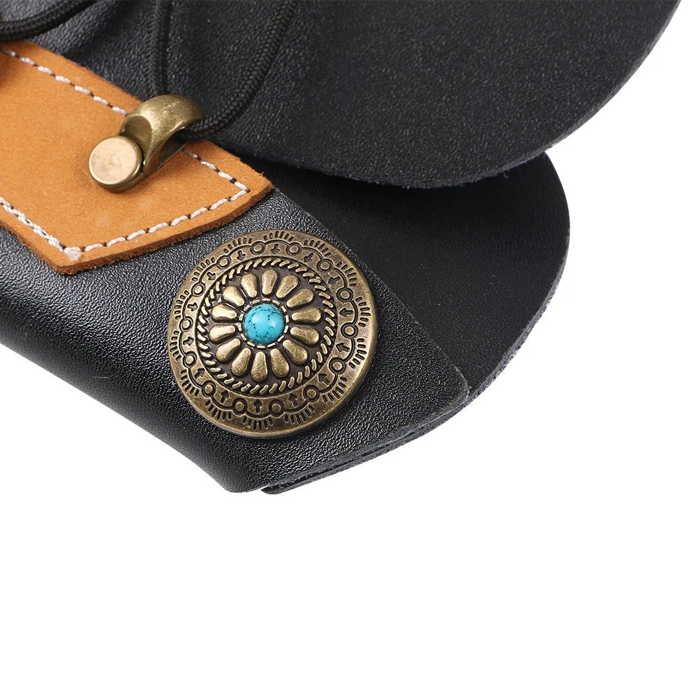 Фиксатор руки из воловьей кожи для стрельбы лука с аппаратными крепежами