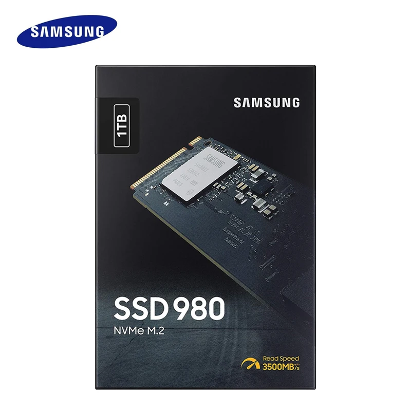 SAMSUNG SSD 980 NVMe M.2 250  500 1      M2 2280 TLC PCIe Gen 3, 0x4 NVMe 1, 4