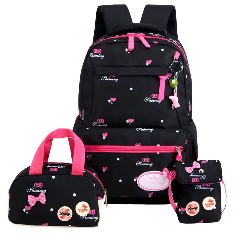 Легкие водонепроницаемые школьные ранцы для девочек-подростков, детские школьные рюкзаки с принтом звезд, детская ортопедическая сумка
